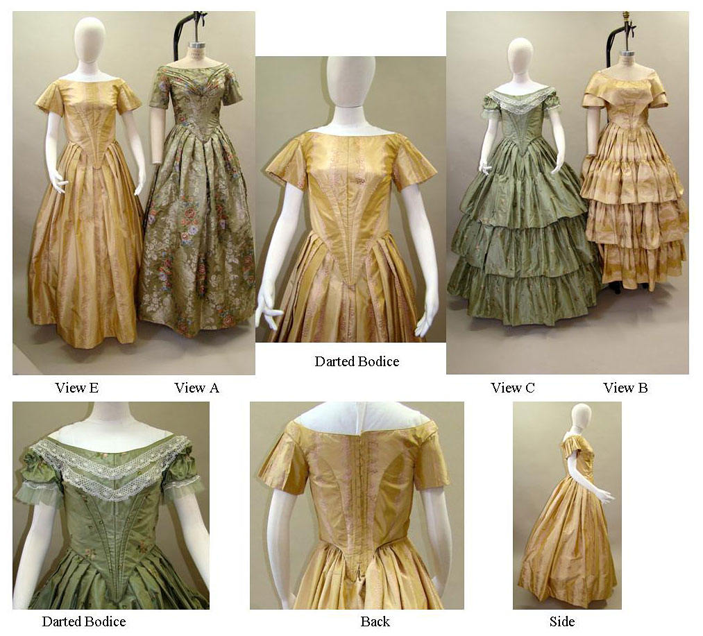1840 ball gown