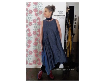 Tina Givens Arabella Dress sizes XS-3X Sewing Pattern # TG-A7134