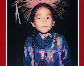 Child's Native American Indian Ribbon Shirt - Boy's sizes S-XL Missouri River Sewing Pattern # 201