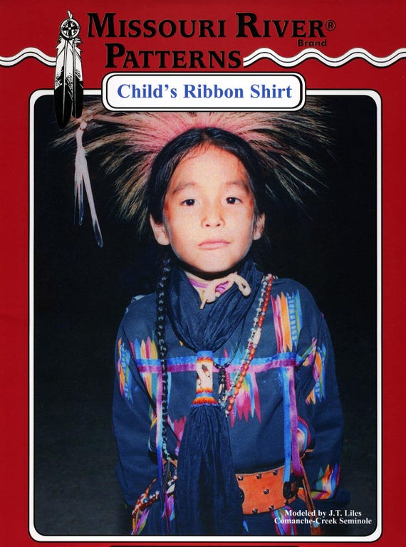Indian clearance ribbon shirt