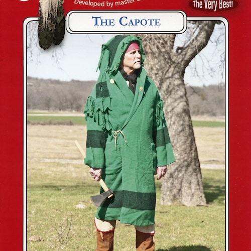 Missouri River Capote Hooded Blanket Coat Sewing Pattern | Etsy