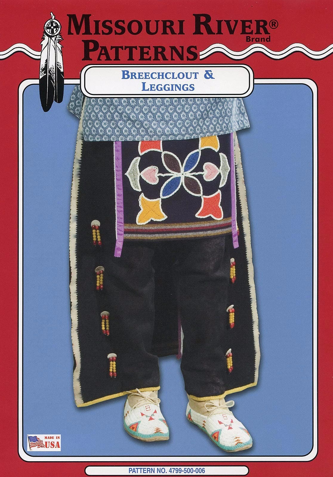 Native American Indian Breechclout & Leggings - Missouri River Sewing  Pattern #006