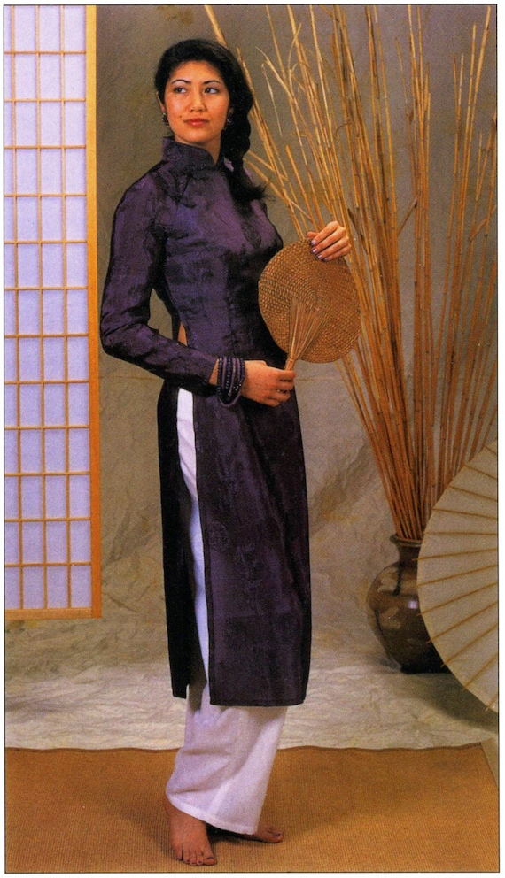 Folkwear #139 Vietnamese Ao Dai Pants Tunic Asian Sewing Costume Pattern