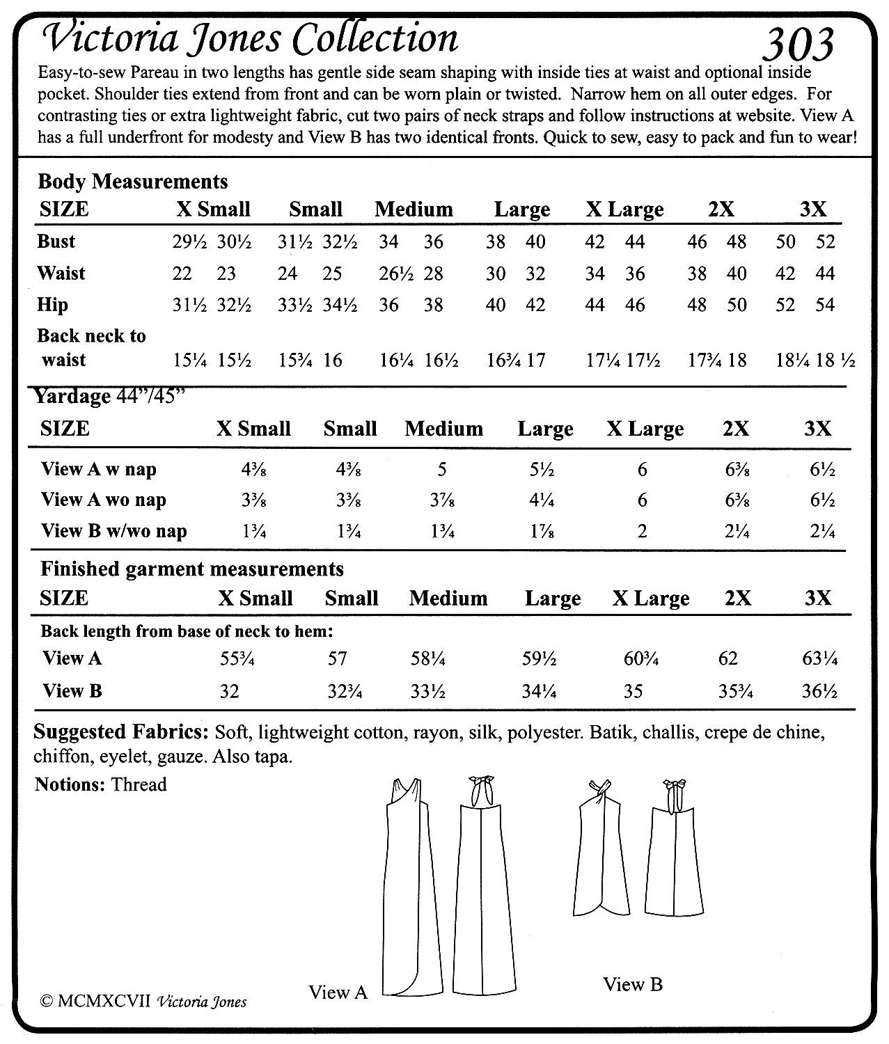 The Sagebrush Top - Elegant & Easy-to-sew Blouse sizes XS-7X Friday Pattern  Co. Sewing Pattern # 027