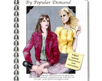 By Popular Demand Jacket & Cap Sleeve Top Sizes XS-XL Cutting Line Sewing Pattern # 60565