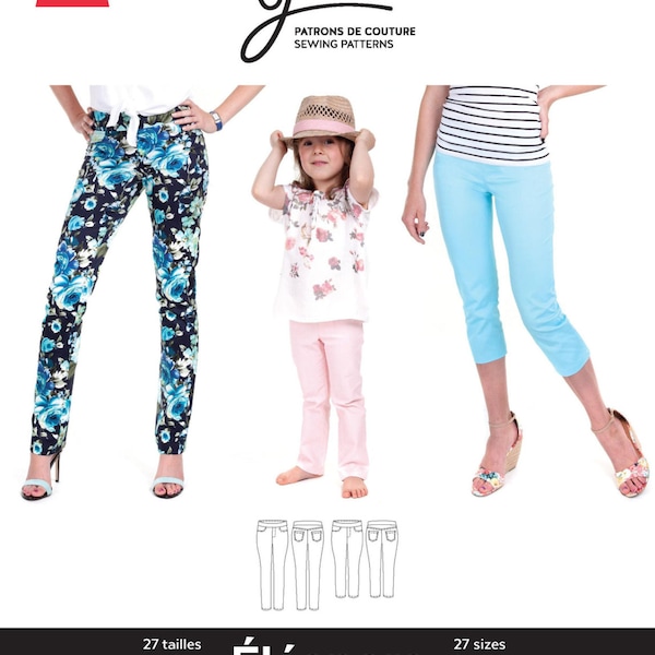 Jeans Sewing Pattern Etsy