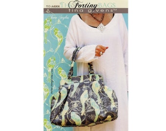Tina Givens Fortiny Handbag and Tote Sewing Pattern # 6006