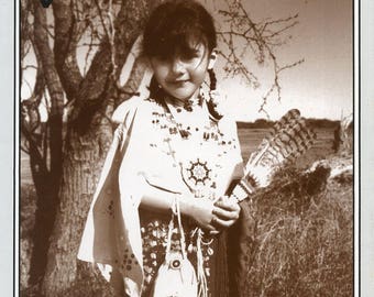 Child's Native American Indian Cloth Dress sizes S-XL Missouri River Sewing Pattern # 202