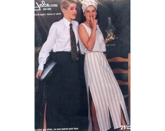 Jalie 956 Long Skirt With or Without Panel Sewing Pattern in 21 Sizes Women & Girls