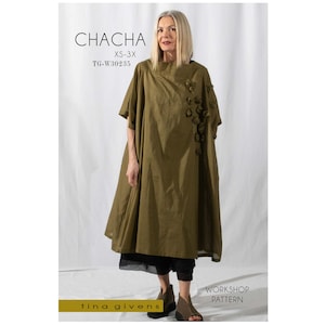 Tina Givens ChaCha Dress sizes XS-2X Sewing Pattern # 30235