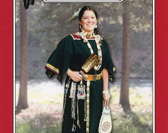 Missouri River Native American Indian Tradecloth Dress Sewing Pattern # 19 Sizes Small - X-Large