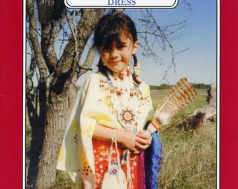 Child's Native American Indian Cloth Dress sizes S-XL Missouri River Sewing Pattern # 202