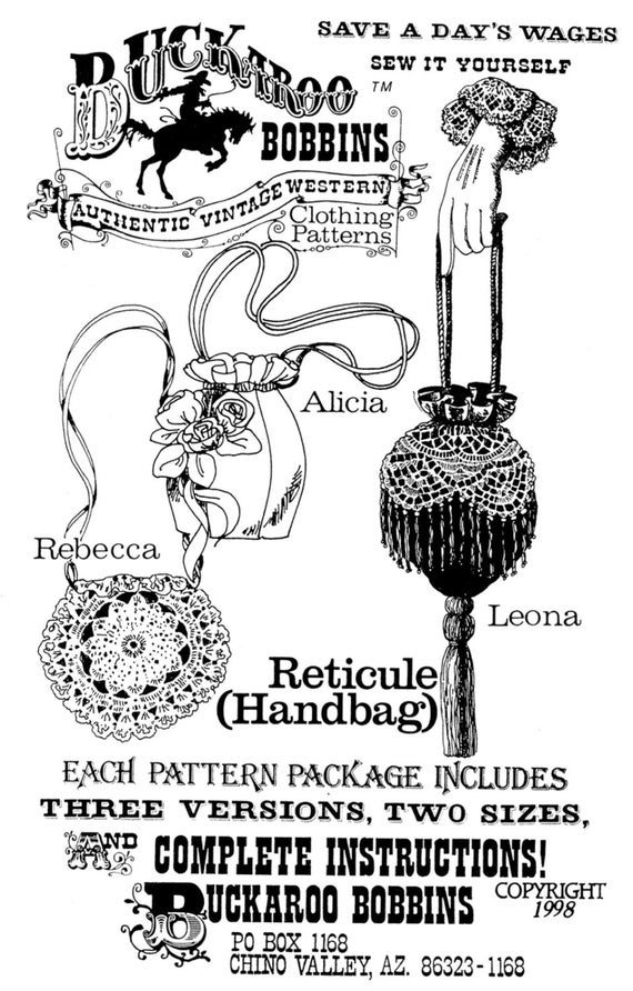 Victorian Style Reticule