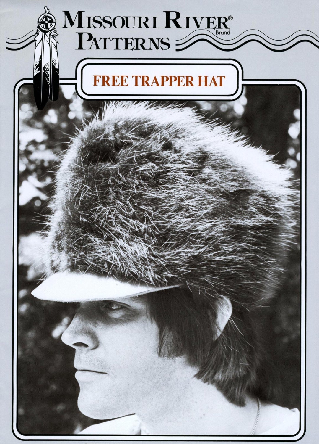 men's/women's TRAPPER HAT PDF pattern in 5 sizes