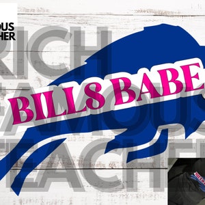Buffalo Fußball SVG, Bills Mafia BABE, Sofortdownload SVG