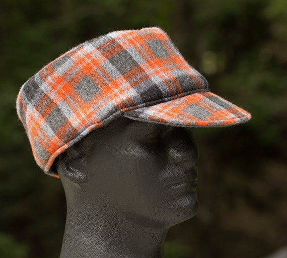 wool orange hunting hat