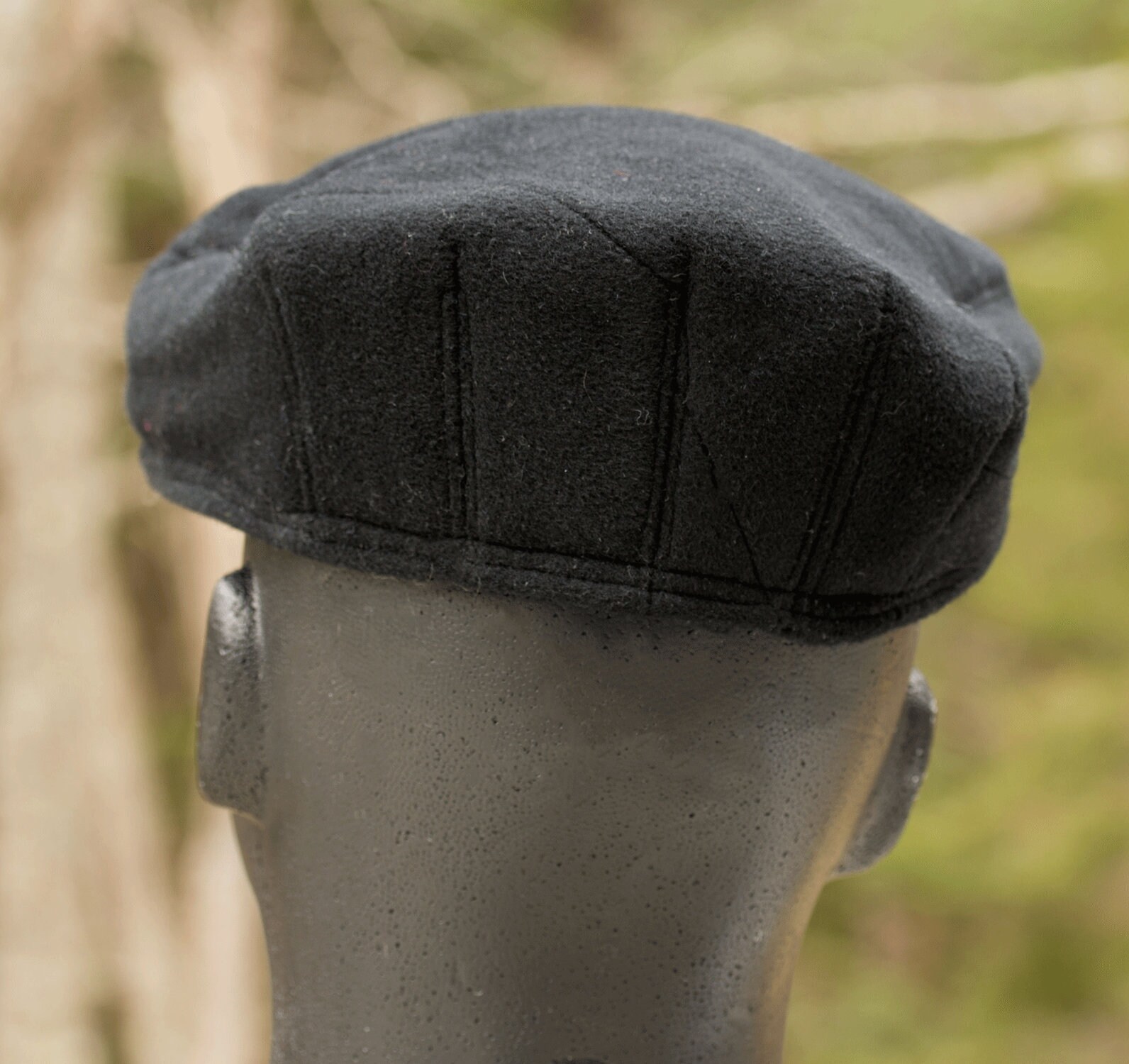 FEOYA Berretto Piatto in Pelle da Uomo Grigio Basco Scozzese Traspirante Cappello da Strillone Guida Baschi e Berretti Berretto Newsboy Gatsby Regolabile Flat cap Coppola Irlandese Autunno Inverno