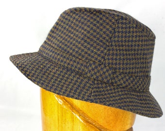 Dr. Henry Jones Sr. Fedora Houndstooth 