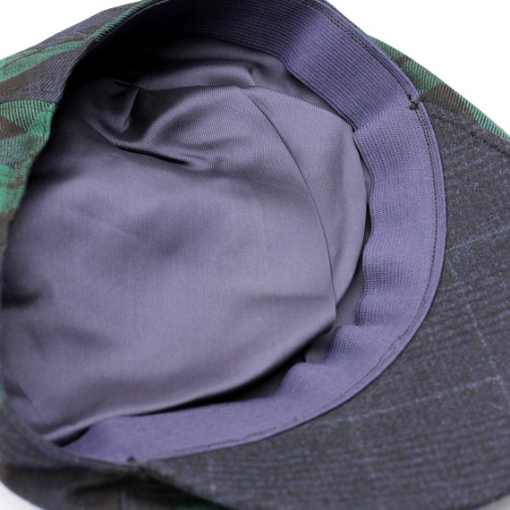 Summer-weight Green \u0026 Black Plaid Wool 
