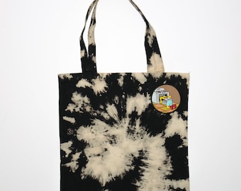 Custom Tie Dye MOE FUNERAL Tote