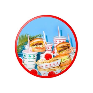 IN &#39;N OUT Pinback Button