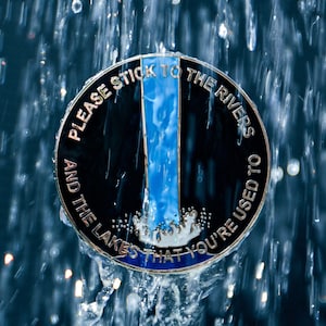 TLC WATERFALLS Lapel Pin