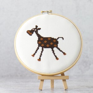 Horse Nursery Cross Stitch Pattern, Rustic Farmhouse Decor, Digital Download, Sewing Pattern, Modern Hand Embroidery, Hoop Art, DIY Craft