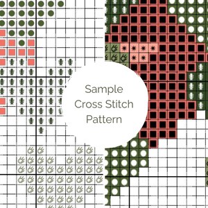 Cozy Fall Vibes Cross Stitch Pattern - Easy DIY, Instant Download, Perfect Gift, beginner friendly xstitch, easy autumn home decor craft image 6