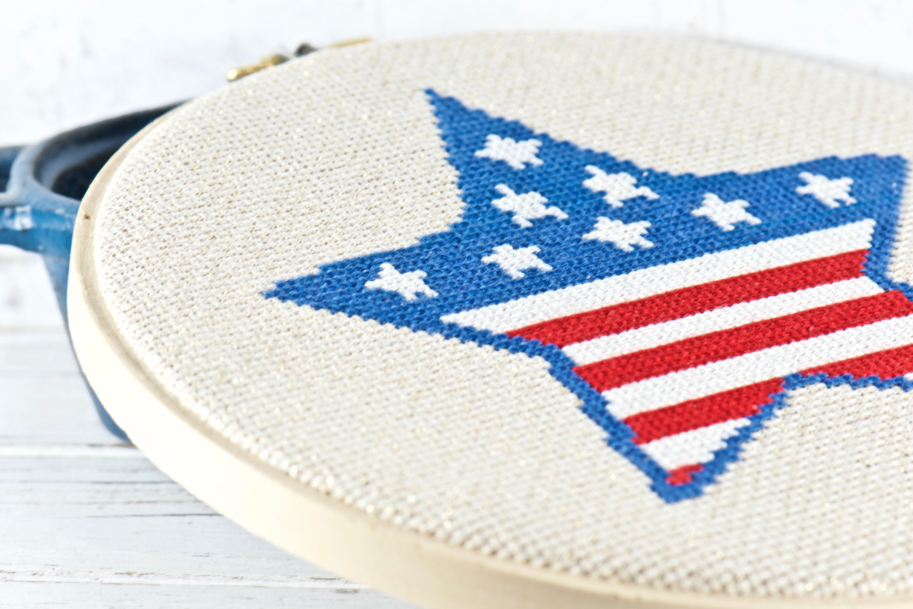 4th of Jule cross stitch pattern make america great again patriot day ...
