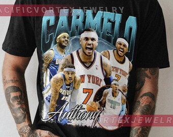 Carmelo Anthony Shirt, Basketball shirt, Classic 90s Graphic