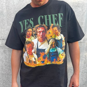 Yes, Chef T-Shirt - The Bear -  100% Cotton Unisex fit Jeremy Allen White shirt