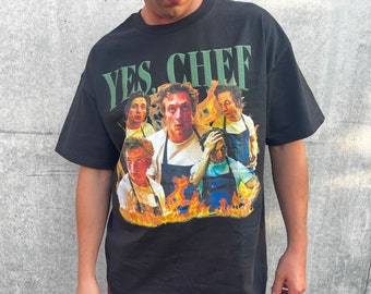 Yes, Chef T-Shirt - The Bear -  100% Cotton Unisex fit Jeremy Allen White shirt