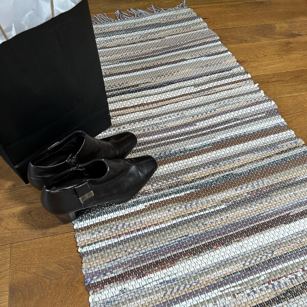 Country Rag Rug - Etsy