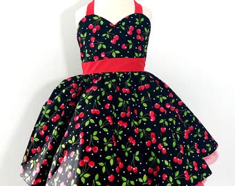 Black Cherry Rockabilly Dress