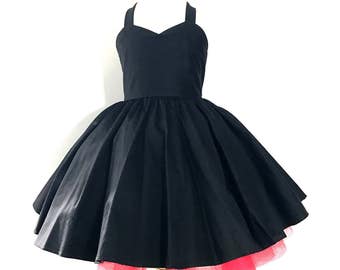 Petite robe Rockabilly Noire