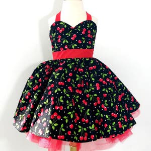 Black Cherry Rockabilly Dress