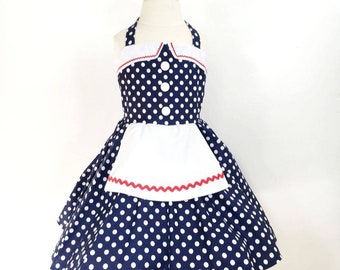 Navy halter Dress