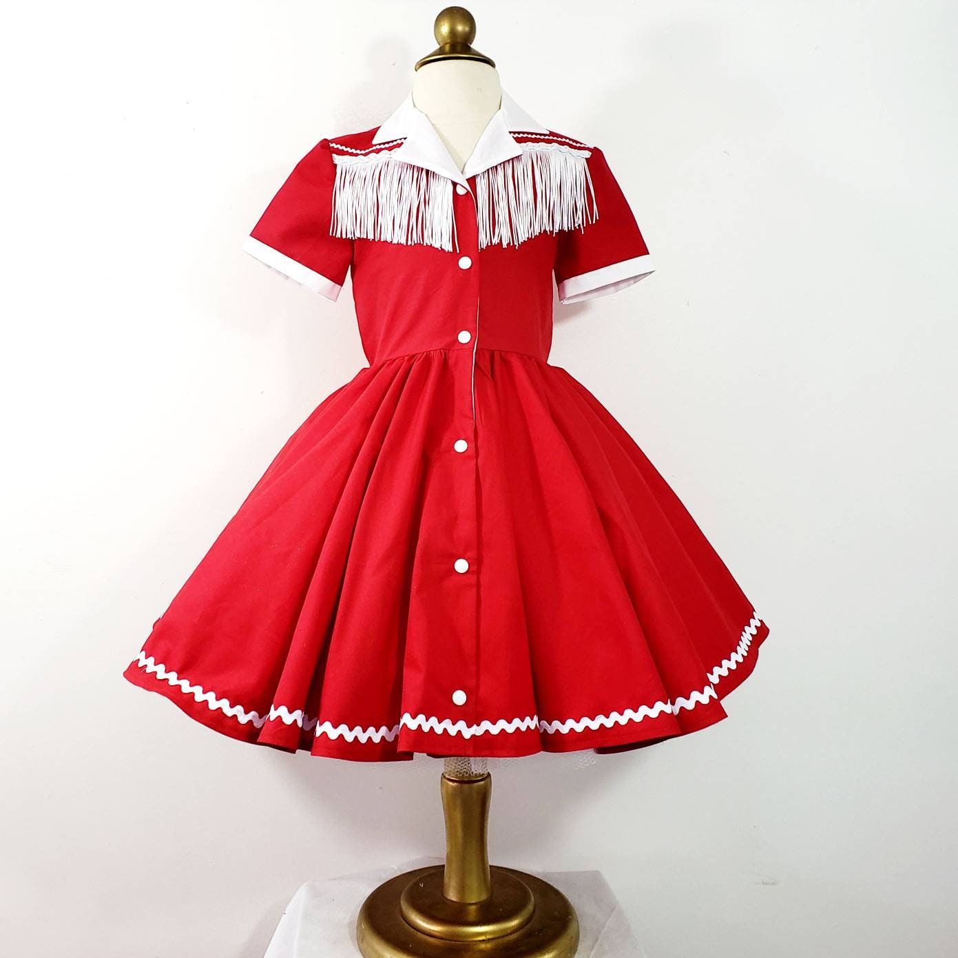 Red cowgirl outfit hotsell