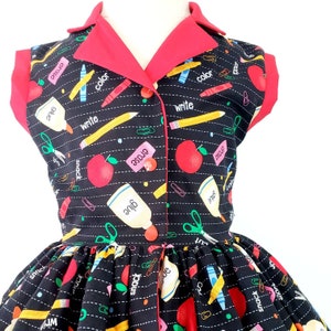 Back to School Shirt Dress