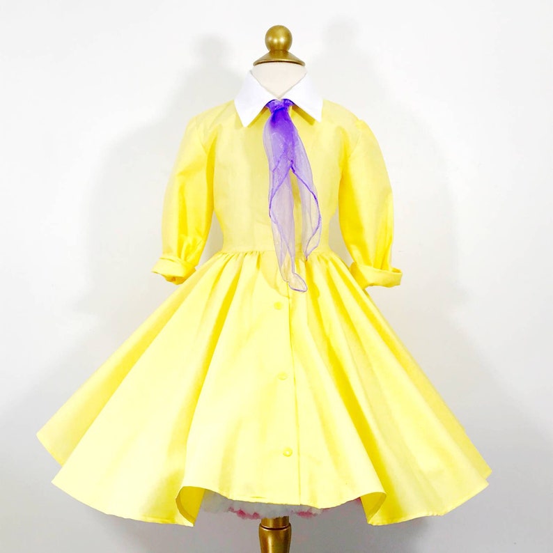 Yellow Jane Shirt Dress