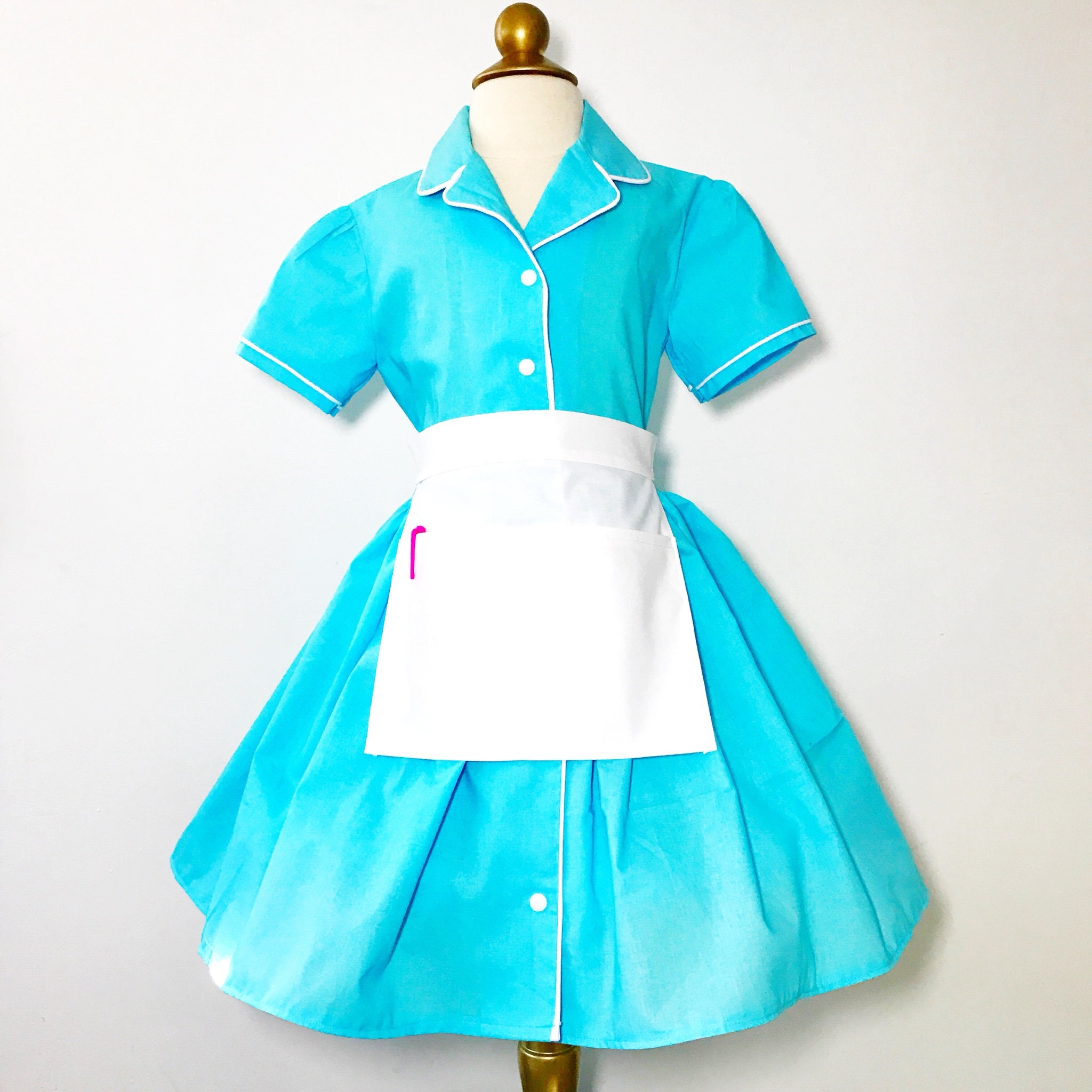 waitress dance costume