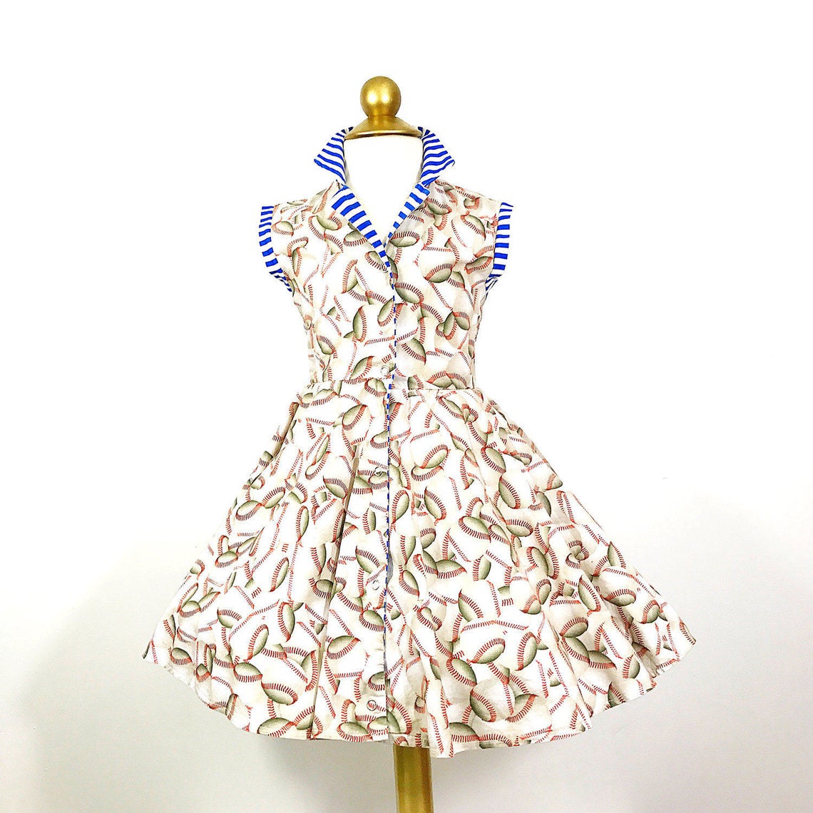 Baseball Shirt Dress Etsy