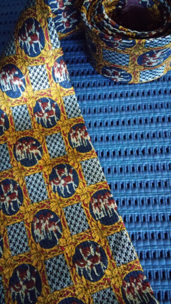Christian Dior Silk Tie Vintage 1960s