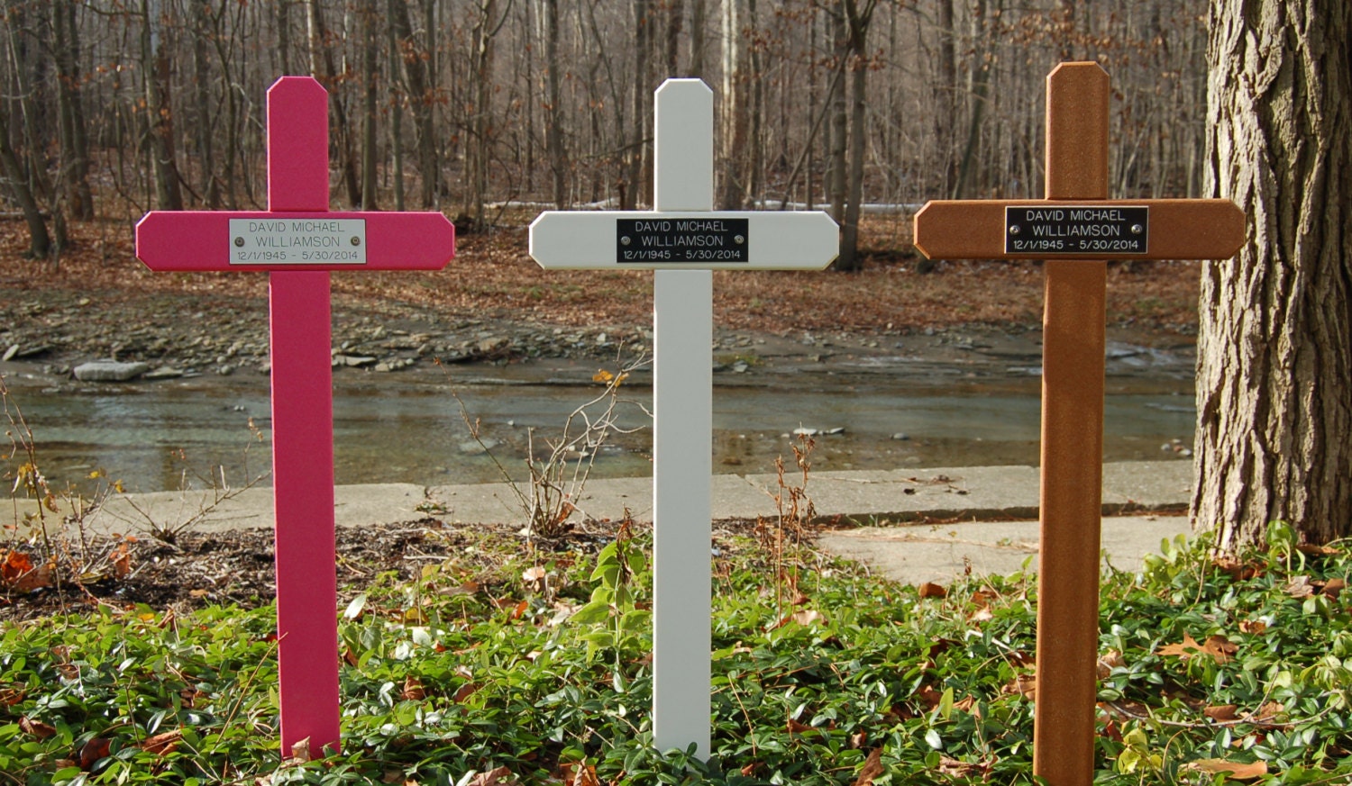 Memorial Grave Markers Highdensity polyethylene recycled Etsy