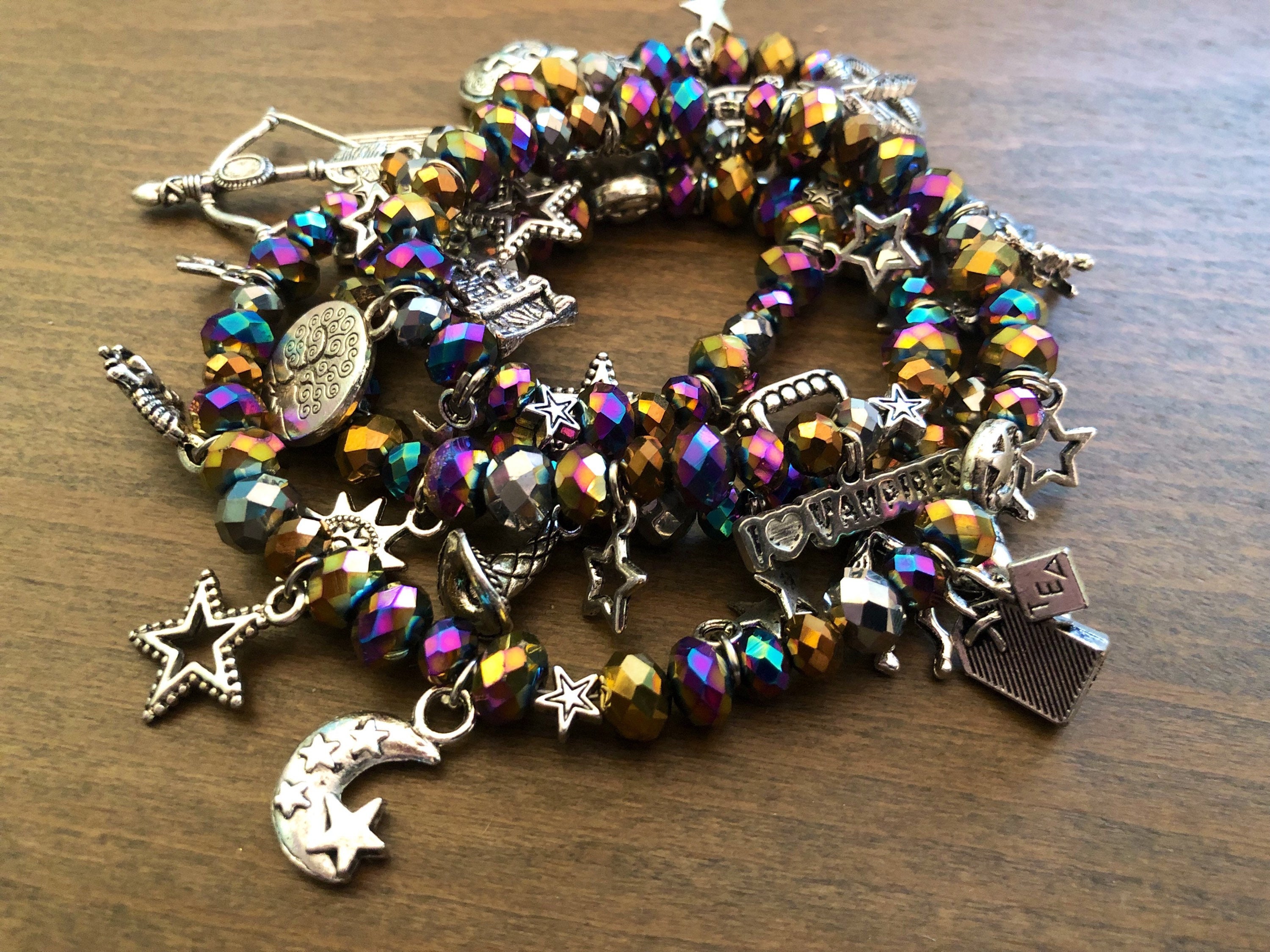 All Souls Trilogy Discovery of Witches book inspired ThreeinOne charm