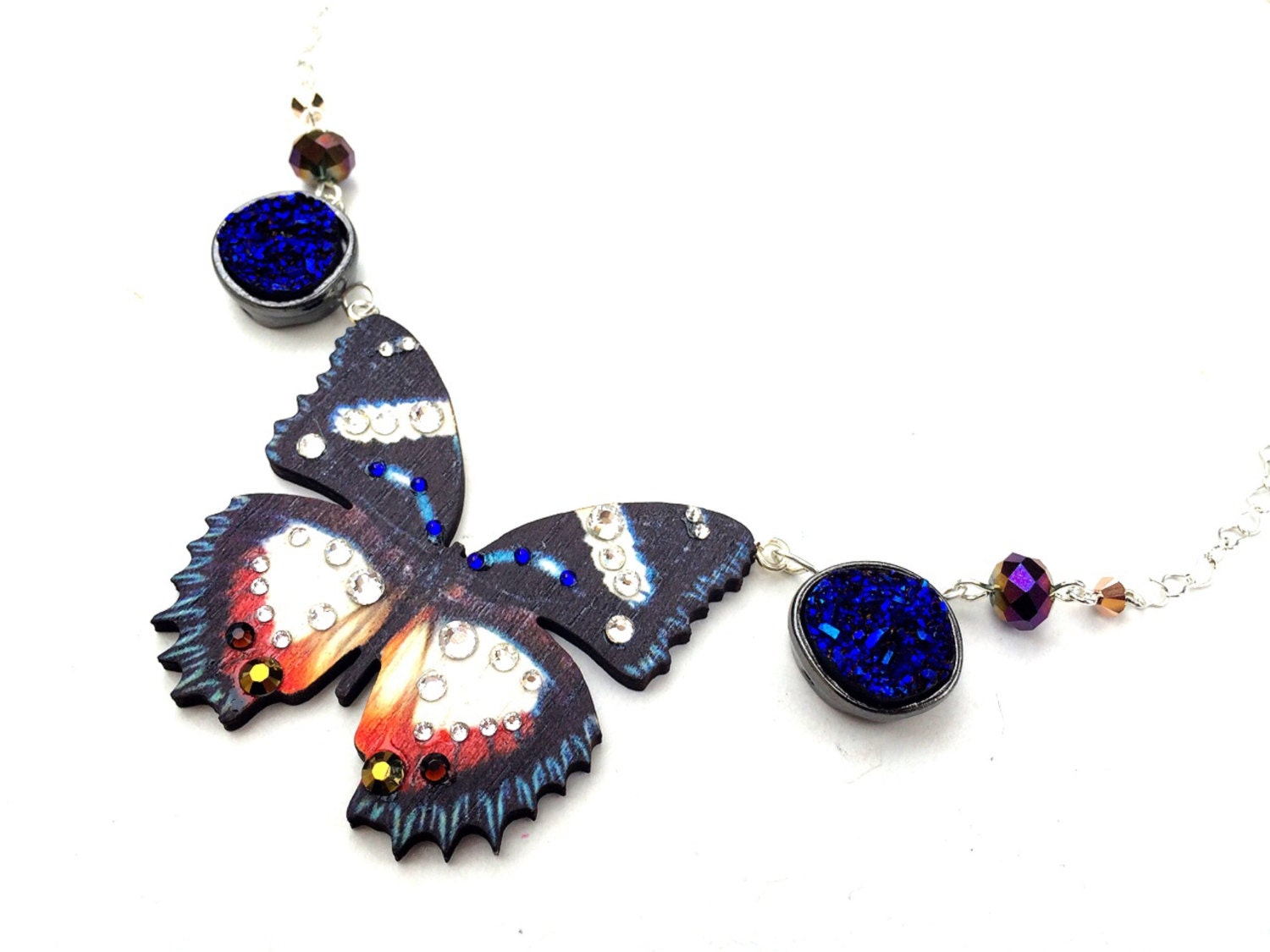Swarovski Idyllia Butterfly-pendant Necklace - Farfetch