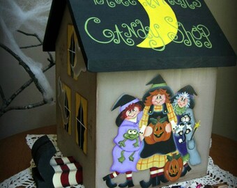 Halloween Pattern Packet  "Three Witches Candy Shop"  By Terrie Owens