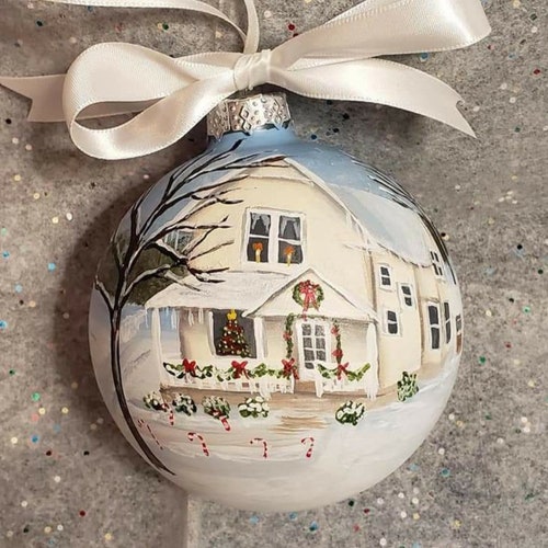 Home Christmas Ornament Etsy