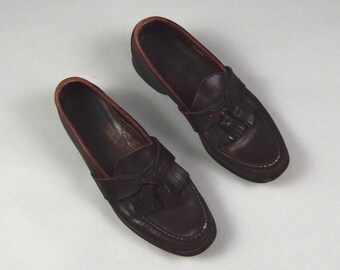 Vintage Size 9 Kiltie Enfield Loafers by Allen Edmonds - Etsy display picture 2