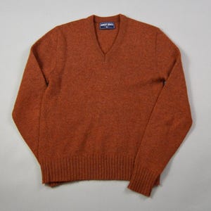 80s V Neck Sweater - Etsy